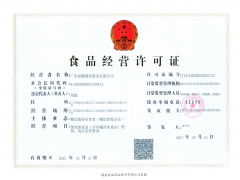 食品經營許可證